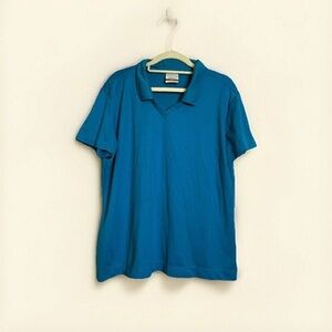 Vibrant Blue Polo Shirt